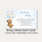 Bearly Wait Blue Bring a Book Card