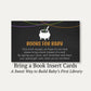 Baby Brewing Cauldron Bring a Book Card