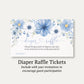 Baby in Bloom Boy Diaper Raffle Ticket