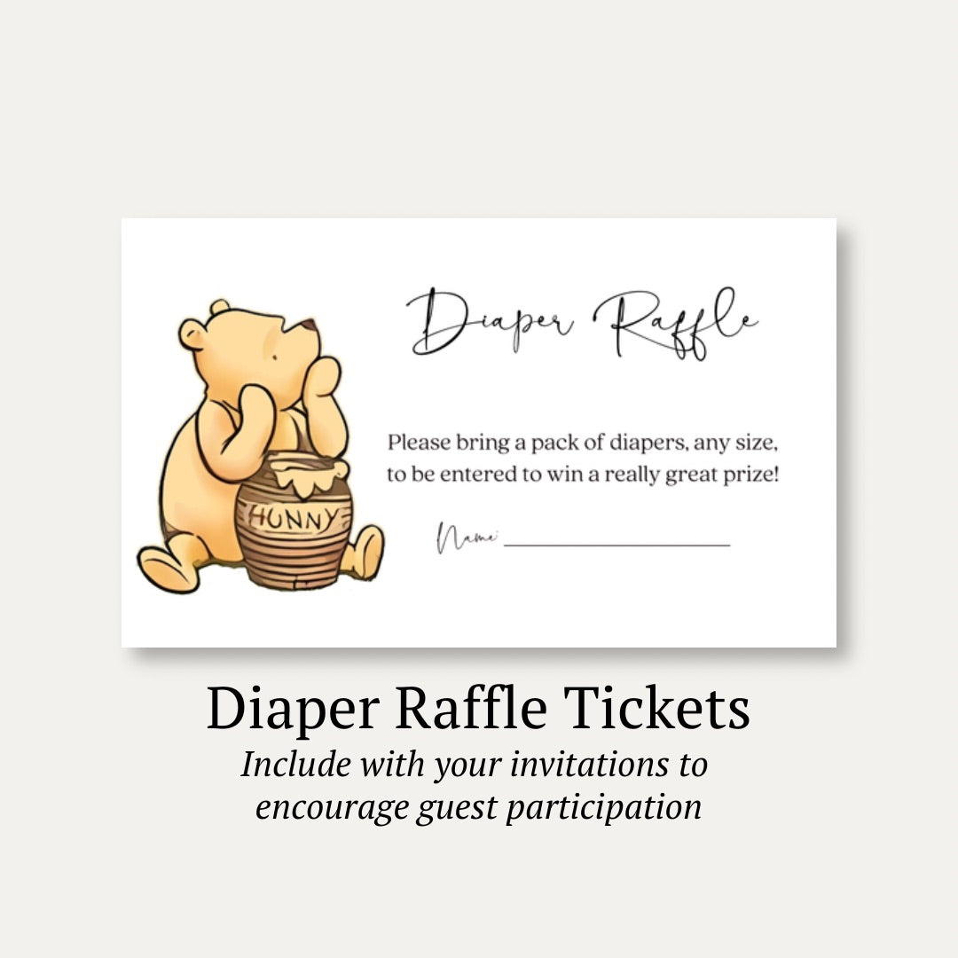 Simply Winnie Diaper Raffle Ticket