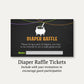 Baby Brewing Cauldron Diaper Raffle Ticket