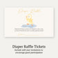 Little Duckling Diaper Raffle Ticket