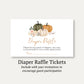 Sage Pumpkin Diaper Raffle Ticket