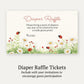 A Little Lady Diaper Raffle Ticket
