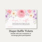 Baby in Bloom Diaper Raffle Ticket