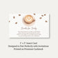 A Baby Latte is Brewing Bring A Book Insert Card