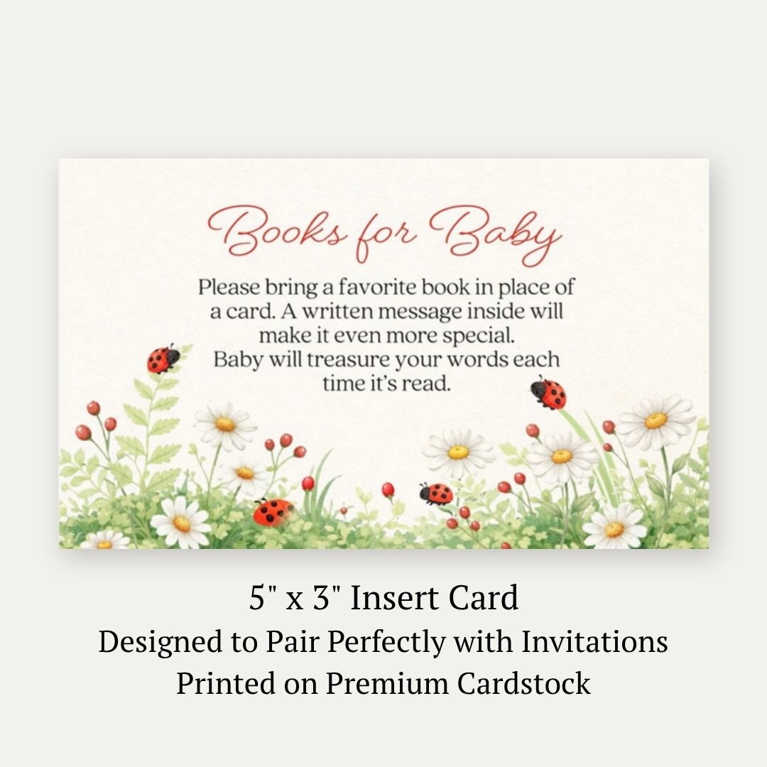 A Little Lady Bring a Book Card