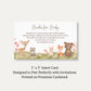 Boho Woodland Bring a Book Card