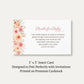Autumn Baby in Bloom Bring a Book Card