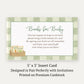 Locally Grown Baby Bring a Book Card
