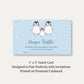 Penguin Diaper Raffle Ticket