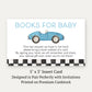Race Car Baby Bring a Book Card