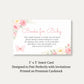 Butterfly Bring a Book Card