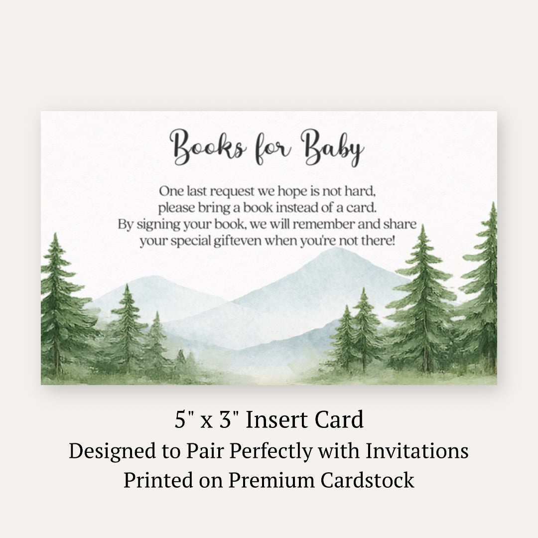 The Adventure Begins Bring a Book Card