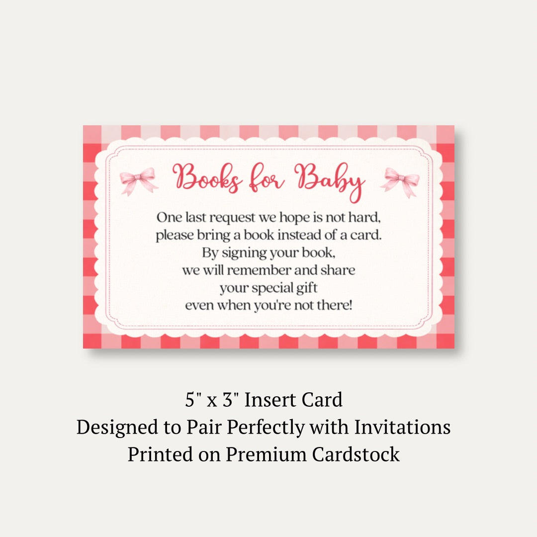 She's Ready to Pop Bring a Book Card
