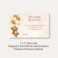 Bearly Wait Brown Diaper Raffle Ticket