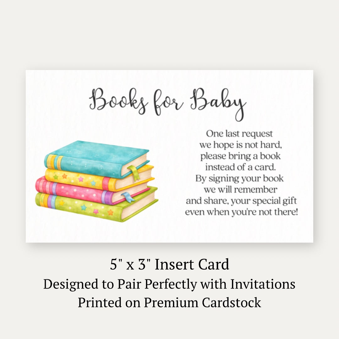 Fiesta Baby Bring a Book Card