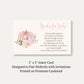 Painted Pumpkin Pink Bring a Book Card