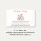 Little Peanut Girl Bring a Book Card
