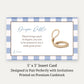 Cowboy Baby Diaper Raffle Ticket