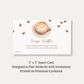 A Baby Latte is Brewing Diaper Raffle Ticket