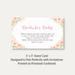 Bunny Baby Bring a Book Card