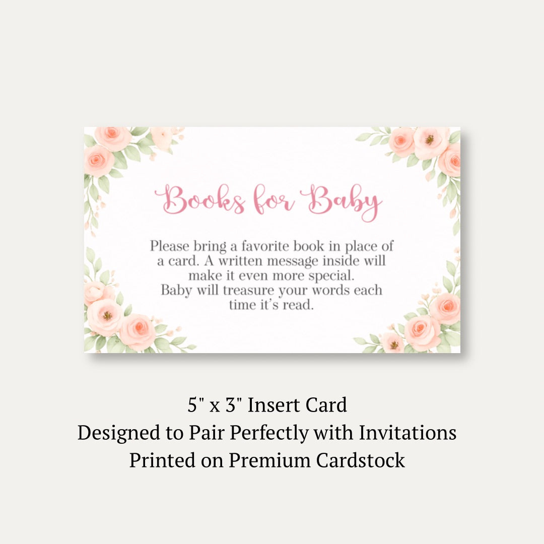 Bunny Baby Bring a Book Card