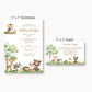 Forest Friends Bring a Book Card