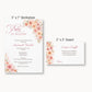 Autumn Baby in Bloom Diaper Raffle Ticket