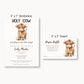 Highland Cow Diaper Raffle Ticket