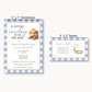 Cowboy Baby Diaper Raffle Ticket