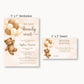 Bearly Wait Brown Diaper Raffle Ticket