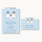 Penguin Diaper Raffle Ticket