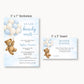 Bearly Wait Blue Diaper Raffle Ticket