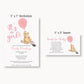 Winnie The Pooh Pink Balloon Bring a Book Card
