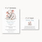 Little Peanut Boy Elephant Bring a Book Card