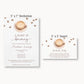 A Baby Latte is Brewing Bring A Book Insert Card