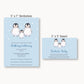 Penguin Bring a Book Card