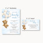 Bearly Wait Blue Bring a Book Card