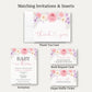 Baby in Bloom Baby Shower Thank You Card