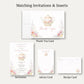 Garden Tea Party Bridal Shower Thank You Card