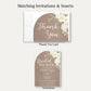 Boho Arch Bridal Shower Thank You