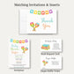 Fiesta Baby Shower Thank You Card