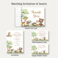 Forest Friends Baby Shower Thank You Card