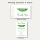 Peas in a Pod Baby Shower Thank You Card