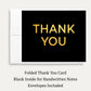 Modern Graduate Graduation Thank You Card