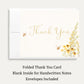 Sweet Babee Baby Shower Thank You Card
