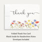 Wildflower Bridal Shower Thank You Card