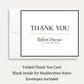 Balloon Graduation Thank You Card