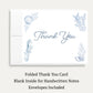 Coastal Bridal Shower Thank You Card